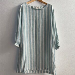 Birds of Paradis By Trovata Long Sleeve Stripped Dress Size S